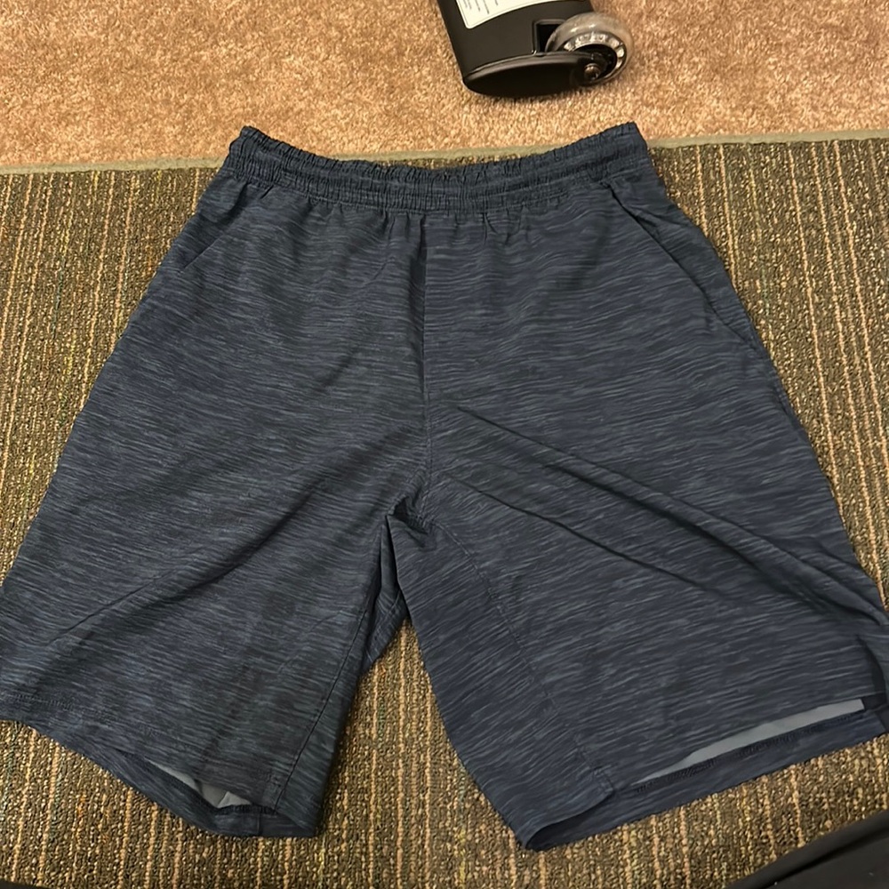 Men’s Navy Lululemon Running/Training Athletic Shorts